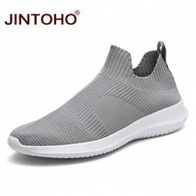 JINTOHO Summer Fashion Men Sneakers Breathable Men Fashion Shoes Slip On Sneakers For Men Cheap Men Loafers Shoes Without Laces 2024 - buy cheap