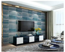 Beibehang papéis de parede decoração casa Moderna minimalista de couro falso quadrado personalidade sala de estar quarto fundo TV papel de parede 2024 - compre barato