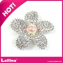 Hot New Style Pearl Wedding Bridal Flower Full Crystal Rhinestone Brooches For Wedding Invitation And Dress 2024 - buy cheap