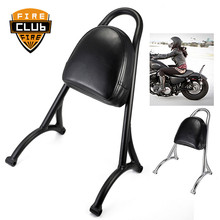 Respaldo de barra para pasajero, almohadilla para Harley Sportster XL 883 1200 04-16, novedad 2024 - compra barato