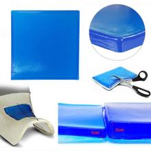 Almofada de assento para motocicleta, 5 tamanhos, confortável, almofada de gel de absorção de impacto, azul, modificado, tapete confortável 2024 - compre barato