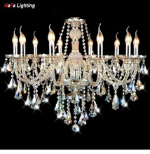 Top Modern Crystal Chandelier  light living room lights luxury crystal lighting Chandeliers Crystal Cognac Modern crystal lamp 2024 - buy cheap