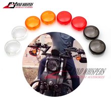 Turn Signal Light Indicator Lens Cover For Harley Dyna Softail Sportster 1200 883 48 XL Fat boy Electra Heritage Road King V-Rod 2024 - buy cheap
