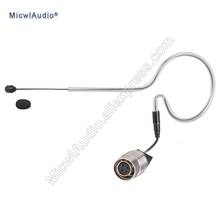 Single Hook Headset Conference Stage Microphone Headworn Hirose 4Pin for Audio-Technica TA4F Two Colors  MicwlAudio SE-014 2024 - buy cheap