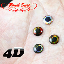 100pcs 5.8mm baitfish eye fly tying SKULL LIVING EYES 4D fish eyes lure fishing 4 styles realistic holographic artificial eyes 2024 - buy cheap