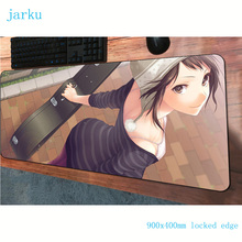 japanese anime mouse pad Customized 900x400mm mousepads Personality gaming mousepad gamer big mouse pads keyboard pc pad 2024 - buy cheap