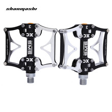 SHANMASHI SMS - 12T Paired Ultralight Aluminium Alloy Bike Pedal 3 Bearing Bicycle Pedal for BMX Mountain Bikes Road Bicycles 2024 - buy cheap