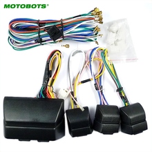MOTOBOTS 1Set Universal For Auto 4 Doors Car Power Window 8PCS Switches With Holder And Wire Harness #AM2469 2024 - buy cheap