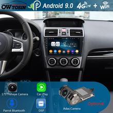 9"IPS 8Core 4G+64G Android 9.0 Car Multimedia Player for Subaru WRX Forester 2015 2016 2017 2018 2019 Radio GPS CarPlay Parrot 2024 - buy cheap