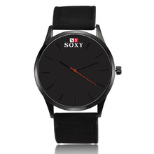 2019 New Mens Watch SOXY Pu Leather Quartz Watches Relogio Masculino Casual Sports Watches Men Luxury Wristwatch Hombre Saati 2024 - buy cheap