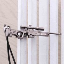 Hot jogo Cross Fire AMW Sniper modelo de Metal colares fresco CF liga arma arma de jóias homens Dropshipping pingentes 2024 - compre barato