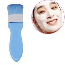 1 pc feminino profissional única máscara facial escova rosto ferramenta de cosméticos fibra artificial macia as como maquillaje 2024 - compre barato