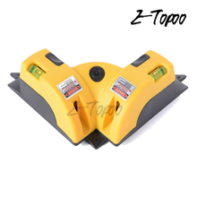 Hot sale! Right angle 90 degree square Laser Level, high quality laser tool, Measurement scale, infrared foot level 2024 - buy cheap