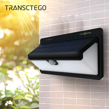 100 LED Solar Light Motion Sensor Outdoor Garden Pathway Lamp Waterproof Wide Angle Super Bright Solar Wall Light For Patio Yard 2024 - buy cheap