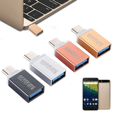 Новый USB папа к USB 3,1 Type-c OTG Женский адаптер данных Разъем для Oneplus 2 для MacBook XOA88 2024 - купить недорого