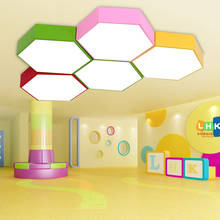 Children's room cartoon bedroom lamps kindergarten nursery led ceiling lamp mother and baby shop creative LED ceiling lights 2024 - buy cheap