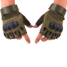 Men's Tactical Gloves Military Army Shooting Half Finger Gloves Outdoor Sports Anti-Slip Gloves Paintball Airsoft Bicycle 2024 - buy cheap