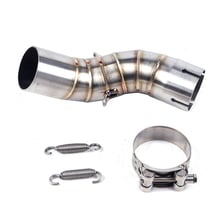 Z900 Ninja900 exhaust z 900 ninja 900 Slip-On For kawasaki Z900 Ninja900  Motorcycle Exhaust Muffler Modified Middle Link Pipe Q 2024 - buy cheap