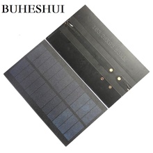 Оптовая продажа, 1,8 Вт, 5,5 В, модуль солнечной батареи BUHESHUI, поликристаллическая солнечная панель для домашних животных, «сделай сам», солнечное зарядное устройство светильник световые образовательные комплекты, 500 шт. 2024 - купить недорого