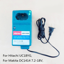 Carregador de bateria para furadeira elétrica, makita dc1414 7.2v 9.6v 12v 14.4v 18v 2024 - compre barato