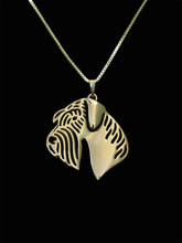 Гигантское ожерелье с подвеской для собак, женское золотое и серебряное покрытие 2024 - купить недорого