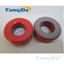 Núcleos de ferro tangda indutor de energia 27*14.2*11mm vermelho/preto revestido anel ferrite núcleo magnético filtragem 2024 - compre barato