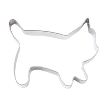 4 Pcs Stainless Steel Cat Shape Biscuit Pastry Cookie Cutter Cake Decor Baking Mold Mould Tools Best Price 2024 - buy cheap