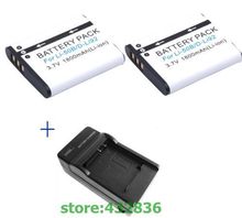 Batería de cámara de iones de litio Li-50B, cargador para Olympus 1020, 1010, 1030, Pentax X70, 2pcs1800mAh, venta al por mayor 2024 - compra barato