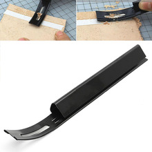 1pc Newest Black Safety Skiver Beveler Leather Blade DIY Leathercraft Cutting Tool 2024 - buy cheap