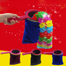 Amazing Funny Empty Bag Illusion Magic Prop Magician Trick Tool Sell Hotting High Quality Kid Child Puzzle Toy 2024 - buy cheap