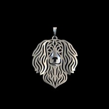 Fashion Women Metal Animal Pendants Jewelry Alloy Boykin Spaniel Dog Pendants 2024 - buy cheap