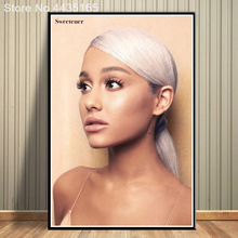 Ariana Grande Poster Sweetener Hot 2018 Pop Music Girl Star Album Posters and Prints Wall Art Painting for Living Room Home Deco 2024 - buy cheap
