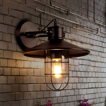 Creative American Loft Retro Industrial Wall Lamp Porch Balcony Bedroom Bedside Corridor Stair Pub Cafe Wall Lamp Sconce 2024 - buy cheap