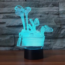 Luz Nocturna Led 3d para niños, lámpara de mesa de escritorio con interruptor de Control remoto táctil, Usb, iluminación para dormir, el mejor juguete de regalo 2024 - compra barato