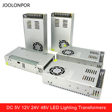 Transformadores de condutor led, 12v, 24v, 48v, 7.5a, 10a, 15a, 20a, 30a, 40a, 350w, 360w, 400w, 480w, 500w, transformadores de iluminação de led para faixa 2024 - compre barato