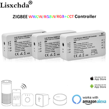 ZIGBEE bridge Led Controller RGB/RGBW/RGB+CCT DC12/24V Zigbee APP LED controller ZLL controller compatible with LED ECHO 2024 - buy cheap