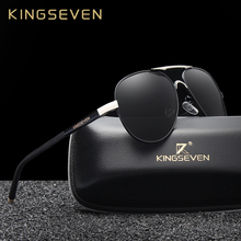 King seven óculos de sol masculino, óculos da moda com lentes polarizadas para homens 2024 - compre barato