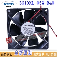 NMB-MAT NMB 3610KL-05W-B40 9225 24V, ventilador de refrigeración con doble rodamiento de bolas, nuevo 2024 - compra barato