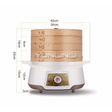 Multi-function Electric Steamer Bamboo Bamboo Steamer Household Large Capacity Double Electric Steamer Commercial Electric Steam 2024 - buy cheap