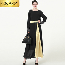 Кружевное платье с длинным рукавом, атласное шифоновое платье-кафтан, мусульманское платье, Абая Дубай, кимоно для размера плюс для женщин 2024 - купить недорого