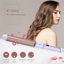 32MM Hair Curling Iron Tongs Hair Waver Cone Electric Hair Curler Roller LED Digital Temperature Control Ceramic Styling Tools 2024 - buy cheap