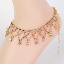 New Charm gold Color Anklets for Women Ankle Bracelet Chain Crystal Foot Jewelry for women gift A003 2024 - buy cheap