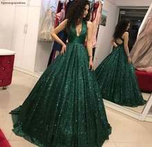 High Quality Sequined Evening Dresses A Line Red Carpet Formal Women Holiday Wear Celebrity Party Gowns Plus Size Custom Made 2024 - buy cheap