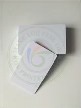 Tarjeta de PVC de inyección de tinta para impresora Epson, tarjeta de identificación de plástico impermeable, sin chip, color blanco brillante, 100 2024 - compra barato