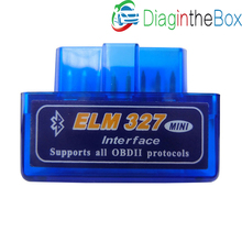 Super Car Diagnostic Tool Mini ELM327 V2.1 Bluetooth OBD2  Mini ELM 327 Bluetooth For Android/Symbian For OBDII Protocols 2024 - buy cheap