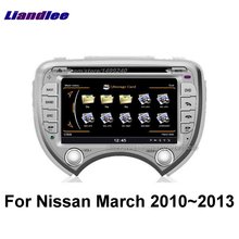 Liandlee-Radio multimedia con GPS para coche, Radio con reproductor de navegador, 2 Din, Android, BT, WIFI, para Nissan March 2010 ~ 2013 2024 - compra barato