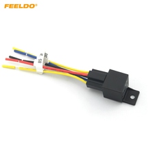 Car 5-pin 12VDC 40/30A Constant-Closed Relay Controller With Wire Harness #HQ3909 2024 - buy cheap