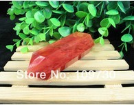 Ym 315 lucency pedra curativa de cristal, pedra de cura de quartzo vermelho natural 2024 - compre barato