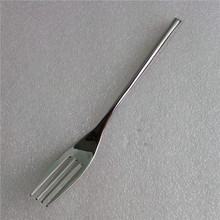 1 pcs Stainless Steel Kitchenware Metal Silver Fork Steak Fruit Salad Fork Dinnerware Kitchen Cutlery 2024 - buy cheap