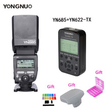 YONGNUO Flash Speedlite YN685 Wireless HSS TTL  Build in Receiver + Transmitter Controller YN622C-TX/YN622N-TX for Canon Nikon 2024 - buy cheap